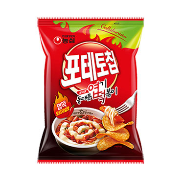 농심)포테토칩엽떡맛50g